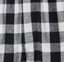 Black/White Buffalo Plaid